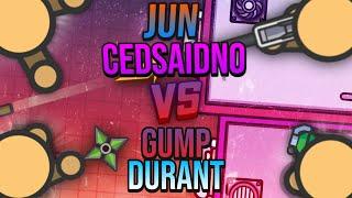 [2v2] LegendaryJun & Cedsaidno VS GUMP & Durant35 | ZombsRoyale.io