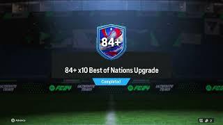 84+ x10 Best of Nations Upgrade - EAFC 24 Ultimate Team