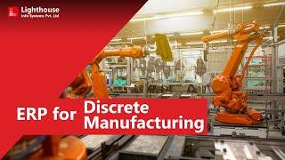 ERP for Discrete Manufacturing | Manufacturing ERP | Production planning Software