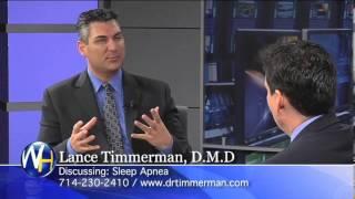 New Sleep Apnea Treatment, Lance Timmerman, DMD, Huntington Beach Dentist.