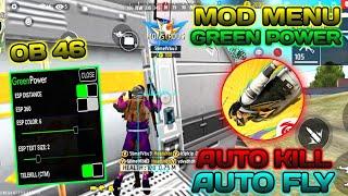 free fire max hack mod menu ob46 | free fire hack 2024 | GREEN POWER | free fire headset hack 2024