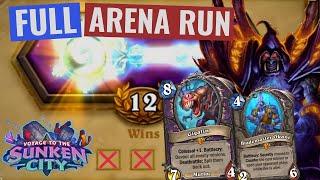 12 Win Warlock ft. Gigafin + Okani - Hearthstone Arena Throne of the Tides