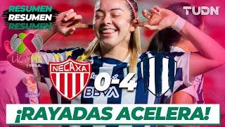 Resumen y goles | Necaxa 0-4 Rayadas | Liga Mx Femenil AP2024-J3 | TUDN