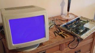 Amiga 500 Plus motherboard repair (blue or black screen)