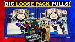 CRAZY PACK LUCK IS BACK! - ELITE Wax Box Club Hockey Card Box + Standard - September 2024