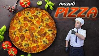 #Murad_cheff #pizza #пицца #питца   Uy sharoitida pizza tayyorlaymiz. Мазали пицца ‍