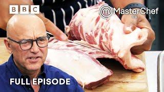 Skills Test: French-Trimming A Rack Of Lamb | The Professionals | Full Episode | S13 E5 | MasterChef