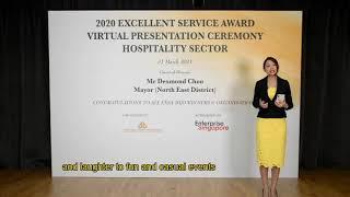 Emcee Shannon Reel - Virtual Event Singapore Hotel Association Award Ceremony