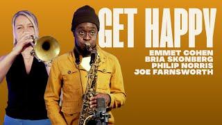 "Get Happy" w/ Emmet Cohen, Bria Skonberg & Chris Lewis