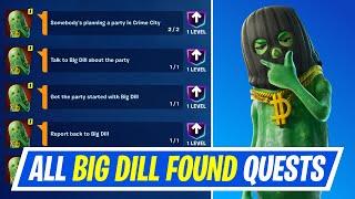 Fortnite Complete Found Quests - Somebody's planning a party in Crime City... Fortnite