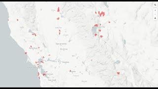 Map shows dozens of California cities and towns at risk in case of evacuation