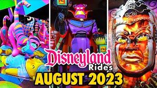 Disneyland Rides - August 2023 POVs [4K 60FPS]