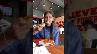 Mini Vlog After College⁉️Pizza hut+ice cream|#youtubeshorts #shortsvideo #shorts