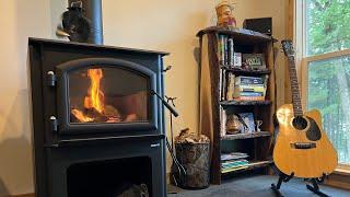 Is a wood burning stove too hot for a small room? Quadrafire Discovery review. EPA certified