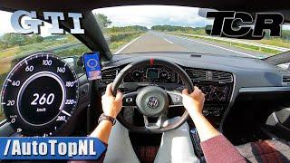 VW Golf GTI TCR MK7.5 | TOP SPEED on AUTOBAHN [NO SPEED LIMIT] by AutoTopNL