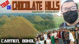 #tour : Best Bohol Destination|TOUR DE CHOCOLATE HILLS @CARMEN BOHOL | Nature Wonders | Philippines