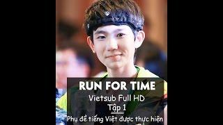 【KiwiAloe】【Vietsub/Show】Run For Time tập 1 (6/11/2015) FULL HD