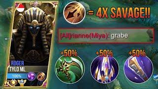 GOLD LANE ROGER BUILD AND HOW TO DOMINATE IN EARLY GAME! | MLBB