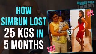 Weight Loss Journey Ep 5: Simrun Chopra's Inspiring Story, How She Lost 25 Kgs in 5 Months | TimesXP