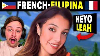 This French-Filipina Speaks FLUENT TAGALOG! @HeyoLeah