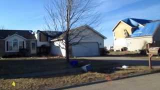 Diamond, Illinois Tornado Cleanup and Rebuilding November 17, 2013