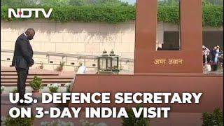 US Defence Secretary On 3-Day India Visit