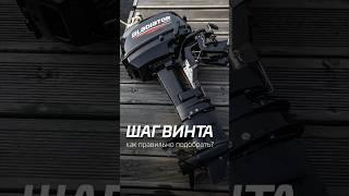 Как подобрать шаг винта лодочного мотора? #лодочныймотор #gladiator #лодкапвх #моторнаялодка