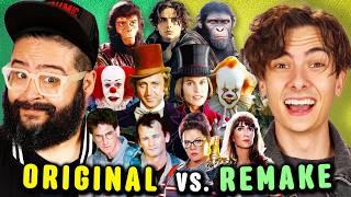 Movie Originals vs. Remakes! (Ft. Steve Zaragoza) | ReactCAST