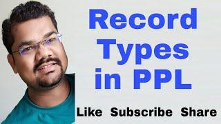 Record Types | PPL | Sebesta | Data Types in Programming Language