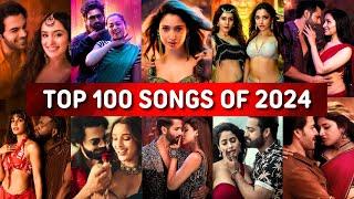 2024's Top 100 Most Viewed Indian Songs on YouTube  | Top Indian Songs Of The Year 2024 (Top 100)