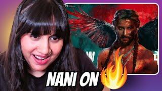 The Paradise Glimpse : RAW STATEMENT Reaction | Nani | Srikanth Odela | Anirudh | Ashmita Reacts