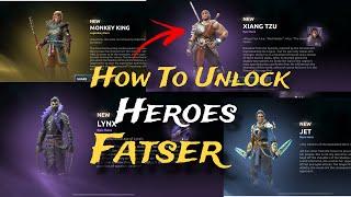 How To Unlock All Heroes Faster In Sf4 Secret Trick | Shadow Fight 4 | Evoker OP