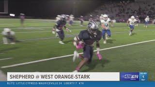 West Orange-Stark High School dominates Shepherd 62 - 16