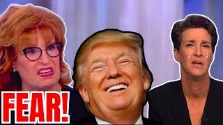 Joy Behar & Rachel Maddow Believe TRUMP IS COMING FOR THEM! HILARIOUS!