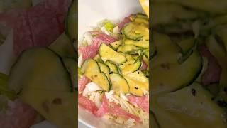 Салат с Пекинской Капустой и вкусной заправкой  Рецепт в комментариях! #shorts #салат