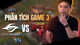 PHÂN TÍCH VCS: TS vs SGB GAME 3 - LƯỢT VỀ: TẠI SAO TEAM SECRET LẠI THUA TRƯỚC SAIGON BUFFALO?