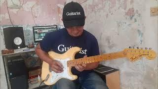 test guitar custom stratocaster yngwie malmsteen fire and ice cover by hadi guitar