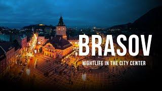 BRASOV Walking Tour | with street sound