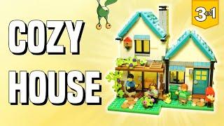 LEGO 31139 Cozy House ~ The Latest, Greatest Marin Stipkovic 3 in 1!