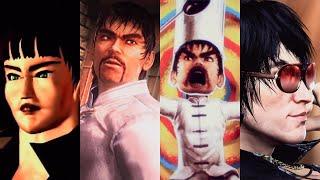 Marshall Law & Forest Law ALL Ending Tekken 1 - 8  & Tag Tournament *UPDATE [4K]