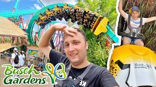 RIESIGE Achterbahnen   & Wilde Tiere!  | Busch Gardens Tampa Bay | Sommer Tour 2022 | Teil 10