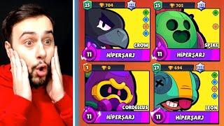 BÜTÜN HİPERŞARJLARI SATIN ALDIM  - BRAWL STARS