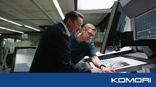 Why does Braun Druck count on Komori?