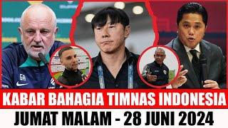 MANTAAB YESS ALHAMDULILLAAAH !! 9 BERITA TIMNAS HARI INI27/06/24 Kabar Timnas Indonesia Terbaru-