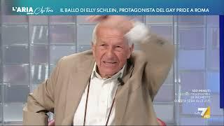 Elly Schlein si scatena sul carro del Gay Pride, Fausto Bertinotti: "Non vedo ancora la ...