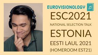 Eurovision 2021 National Selection Talk : ESTONIA - Eesti Laul 2021