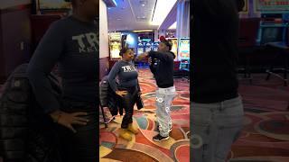 ASKING GIRLS TRICK QUESTIONS IN THE CASINO  #shorts