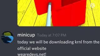 Downloading KRNL From Wearedevs.net be like (joke video)