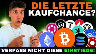 Letzte Chance: Diese Top Altcoins explodieren bald!  [ETH, SOL, ADA, DOT, TAO, AVAX, ALGO, XLM...]