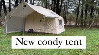 Tent Camping with New Coody One Bedroom Hot Tent #family #camping #hottent